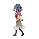 ドット絵 エリー歩行
